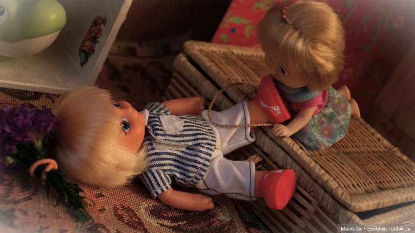 "Я буду самая воспитанная, а ты будешь самый симпампончик" : Домовёнок Фомушка и Маша (фото 10)