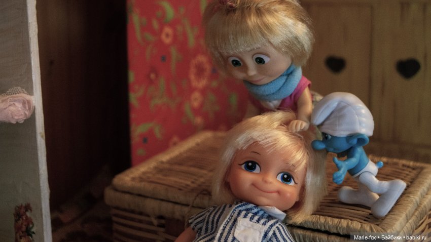 "Я буду самая воспитанная, а ты будешь самый симпампончик" : Домовёнок Фомушка и Маша