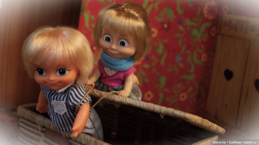 "Я буду самая воспитанная, а ты будешь самый симпампончик" : Домовёнок Фомушка и Маша (фото 8)