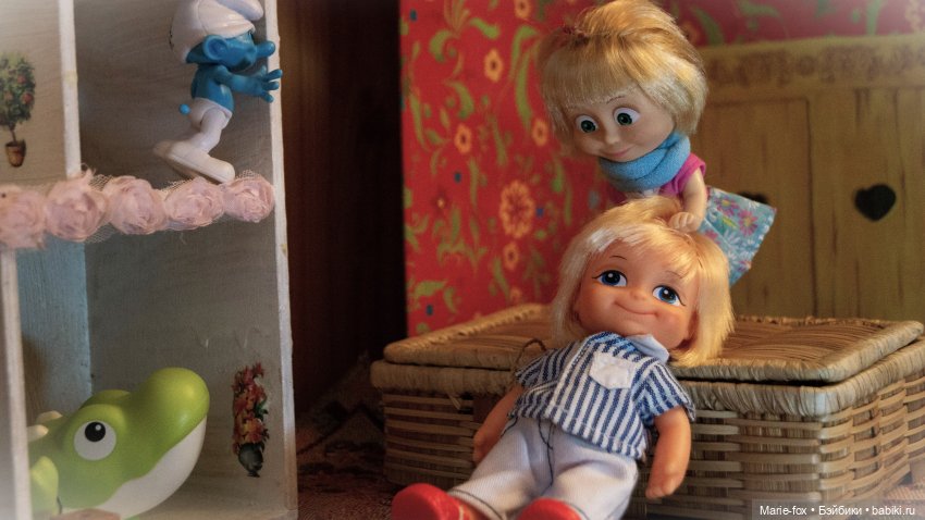 "Я буду самая воспитанная, а ты будешь самый симпампончик" : Домовёнок Фомушка и Маша