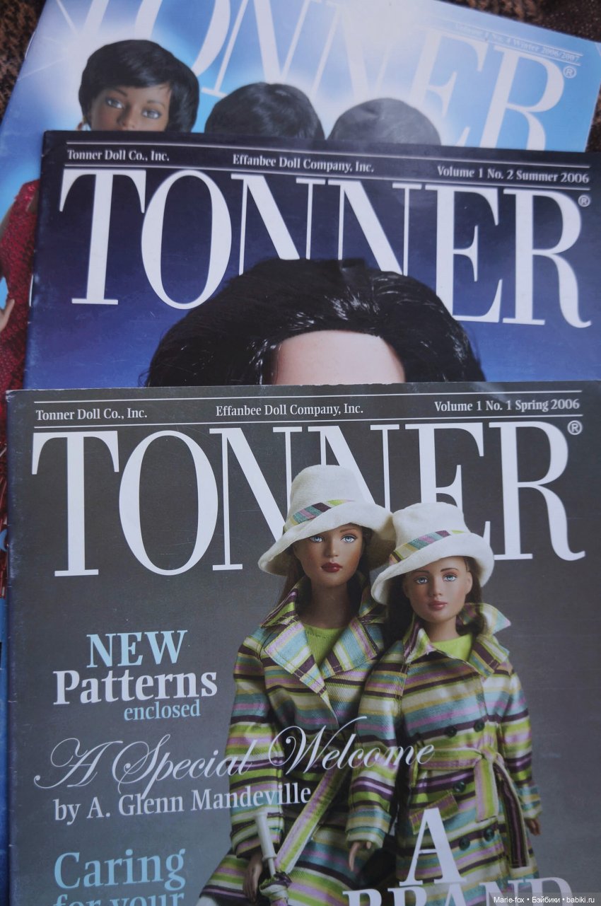 Каталог кукол Роберта Тоннера лето 2006, N 2