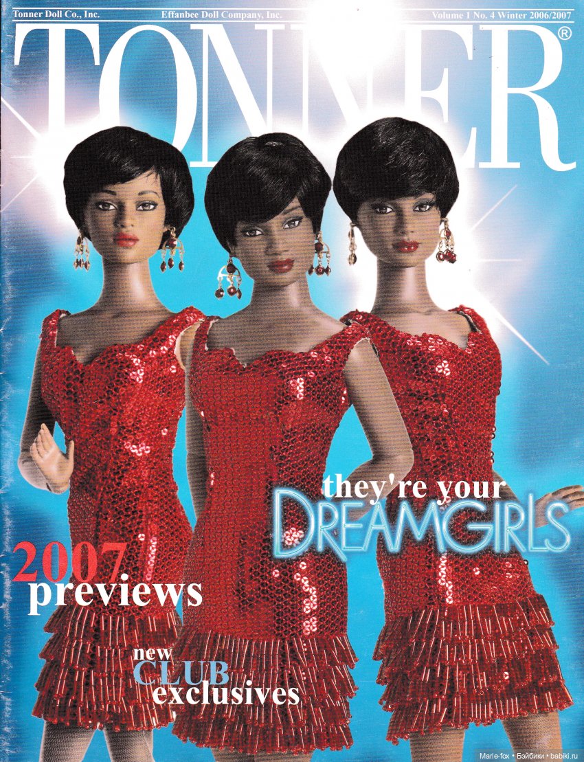 Каталог кукол Роберта Тоннера N3, зима 2006\2007