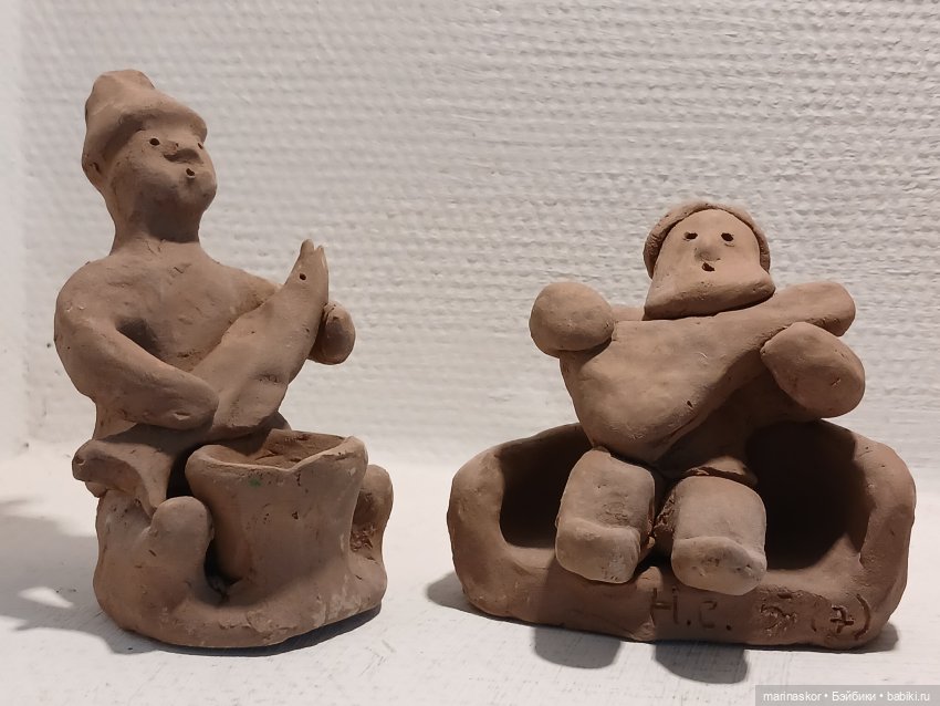 Каргопольская глиняная игрушка. "Бабкина поляна" (фото 8)