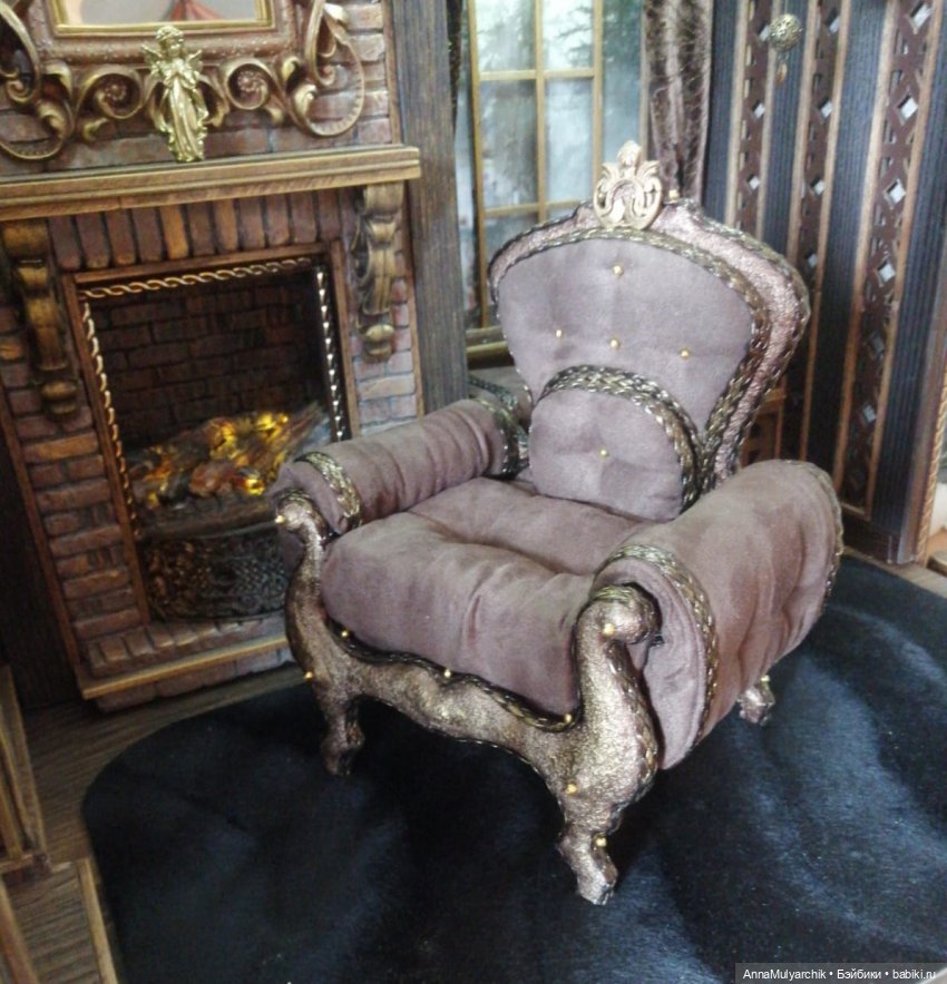 Дом для ведьмы — Румбоксы и кукольные интерьеры: фото (фото 6)