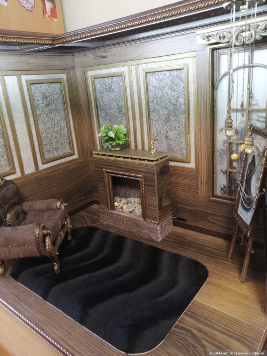 Дом для ведьмы — Румбоксы и кукольные интерьеры: фото (фото 7)