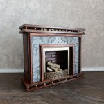 Камин Палисандр 2