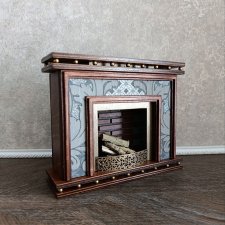 Камин Палисандр 2