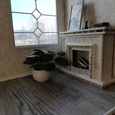 Камин "Светлый"