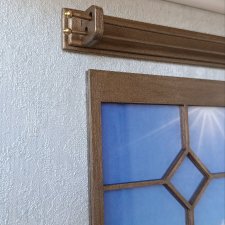 Накладное окно для кукольного дома