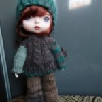 Вязаный комплект одежды для кукол Сяоми Монст, 20 см