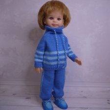 Спортивный костюм для куклы Paola Reina 32-34 см