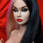 Poppy Parker looks a plenty ooak