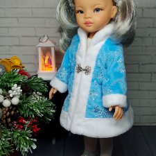 Шубка Снегурочки для Паола Рейна