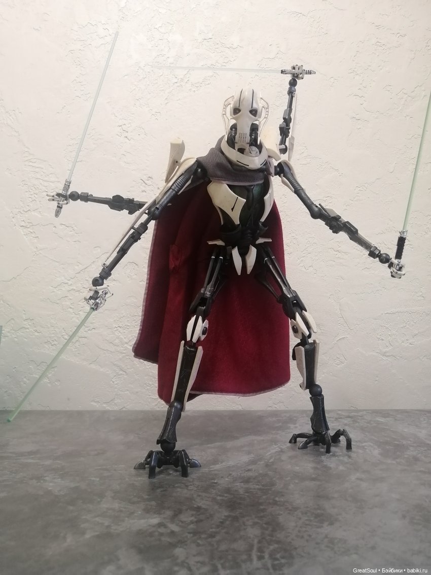 Все мои Генералы Гривусы — Коллекционные фигурки Hot Toys (Хот Тойс) 1:6: фото (фото 6)