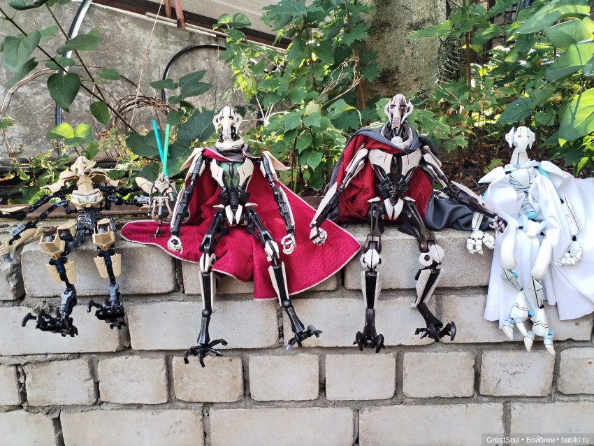 Все мои Генералы Гривусы — Коллекционные фигурки Hot Toys (Хот Тойс) 1:6: фото