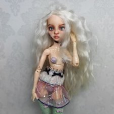 Кастомная. bjd русалка шарнирная кукла
