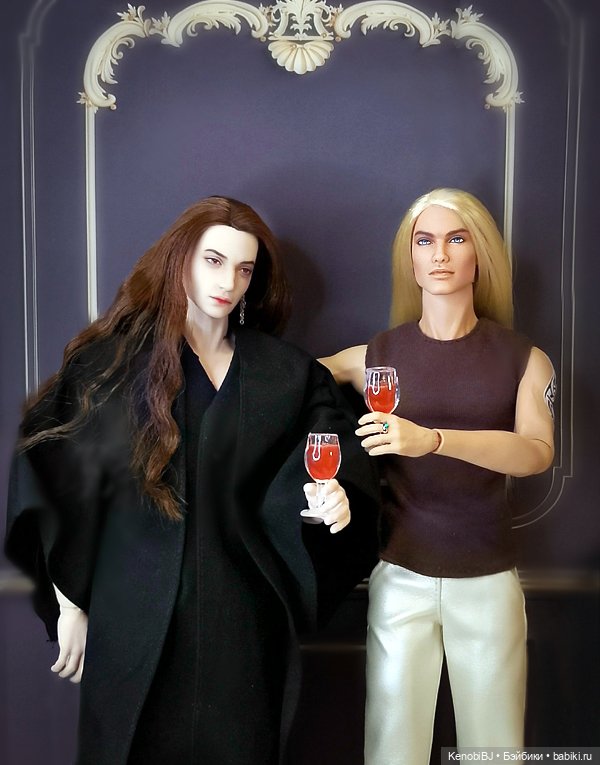 Вампир и... вампир — Портретный репейнт (ООАК) фэшн (фото 8)