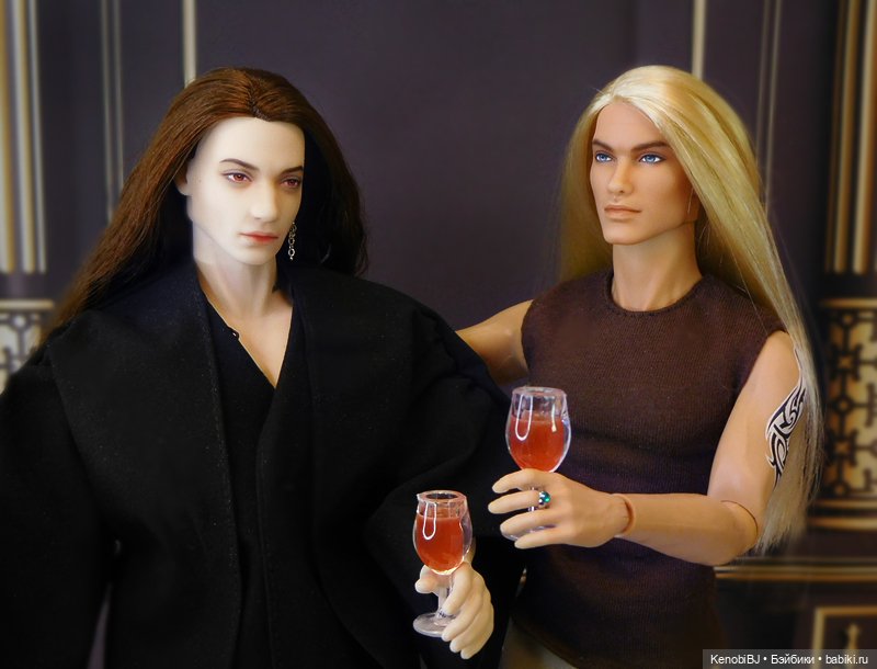 Вампир и... вампир — Портретный репейнт (ООАК) фэшн (фото 9)