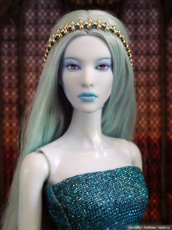 Лунный Лёд | Бэйбики Лунный Лёд — Портретный репейнт (ООАК) фэшн (фото 2)