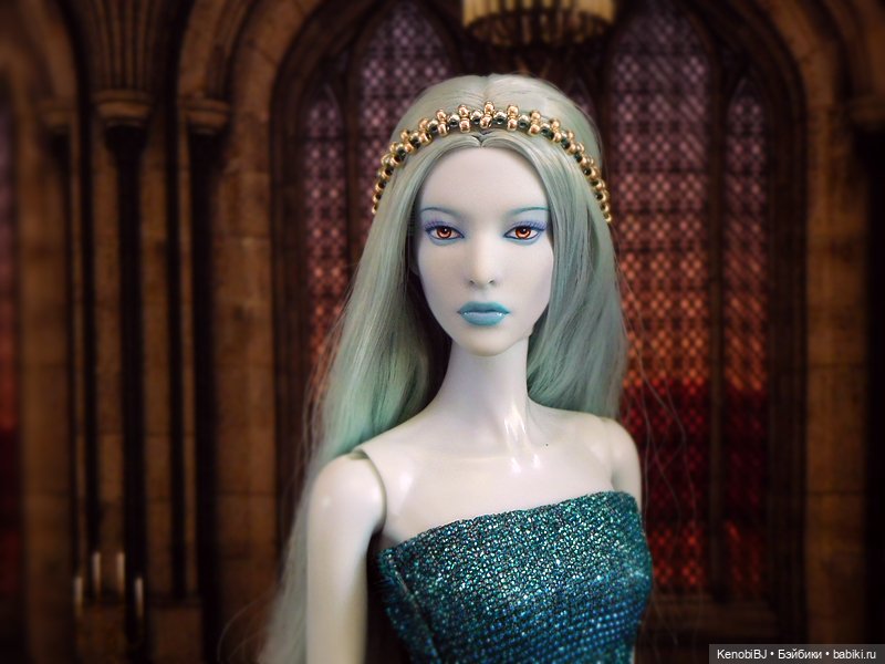 Лунный Лёд | Бэйбики Лунный Лёд — Портретный репейнт (ООАК) фэшн