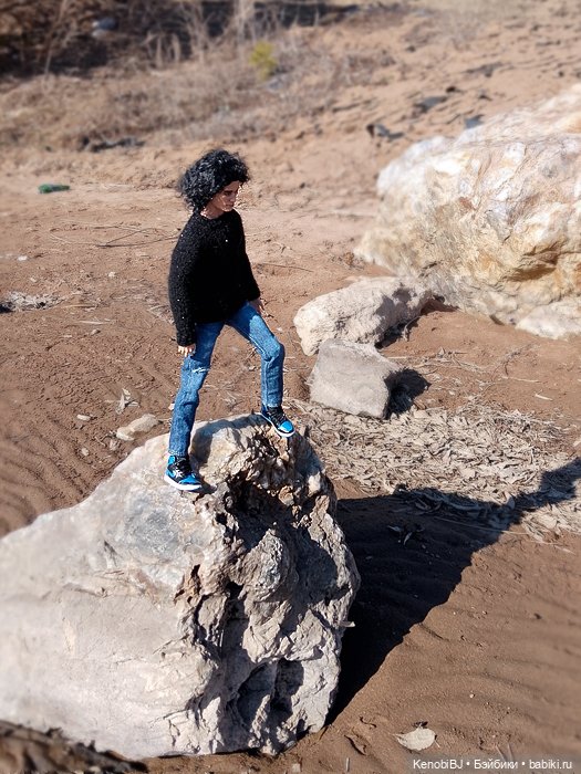 Апрельская прогулка Хави — Портретный репейнт (ООАК) фэшн