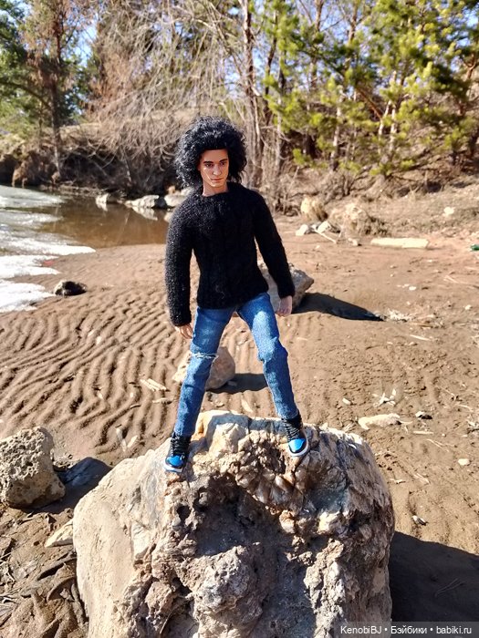 Апрельская прогулка Хави — Портретный репейнт (ООАК) фэшн (фото 10)