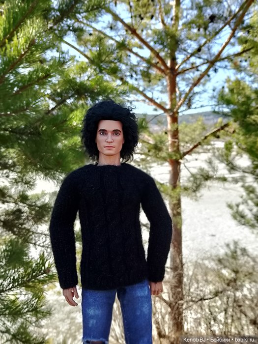 Апрельская прогулка Хави — Портретный репейнт (ООАК) фэшн