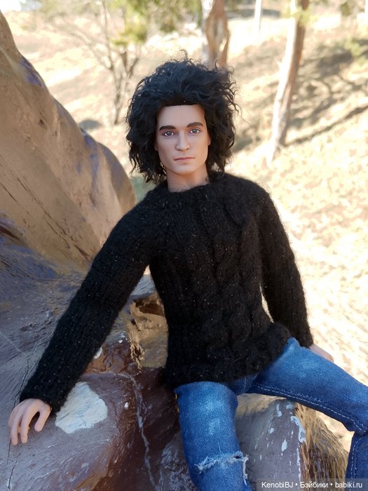 Апрельская прогулка Хави — Портретный репейнт (ООАК) фэшн