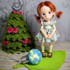 Аутфит с овечкой для куколок Монст (Xiaomi Monst doll)