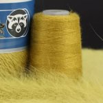 Дополнительные нитки от пряжи пуха норки