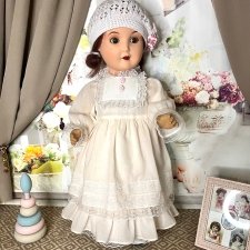 Платье для антикварной, винтажной куклы