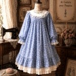 Платье для антикварной, винтажной куклы