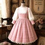 Платье для антикварной, винтажной куклы