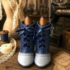 Сапожки для антикварной куклы