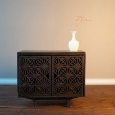 Деревянный комод для кукол 1:6