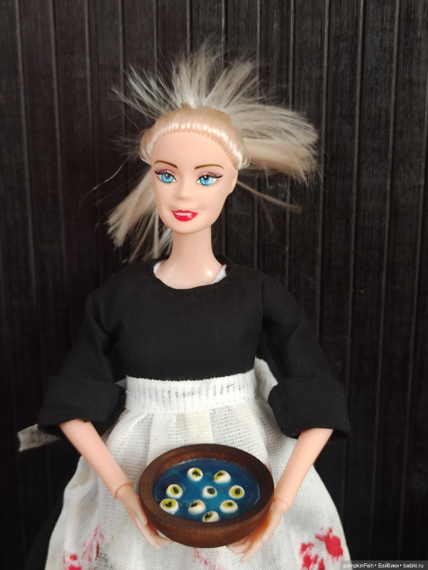 Страшила Салли, кухарка с душой и праздничное меню. Хеллоуин 2023