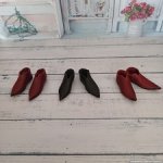 Средневековая обувь из наличия