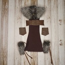 Костюм для девушки викинга