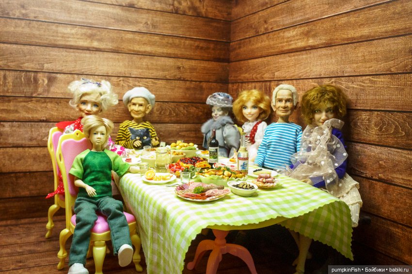 Мы встречали Новый Год ❄🎄🥂🎄❄.Часть 2.Застолье