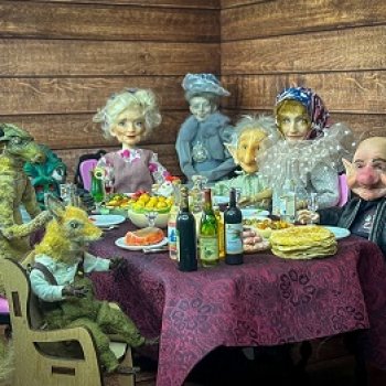 Щедрый вечер у бабы Маши