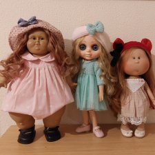 Три грации - испанские куклы