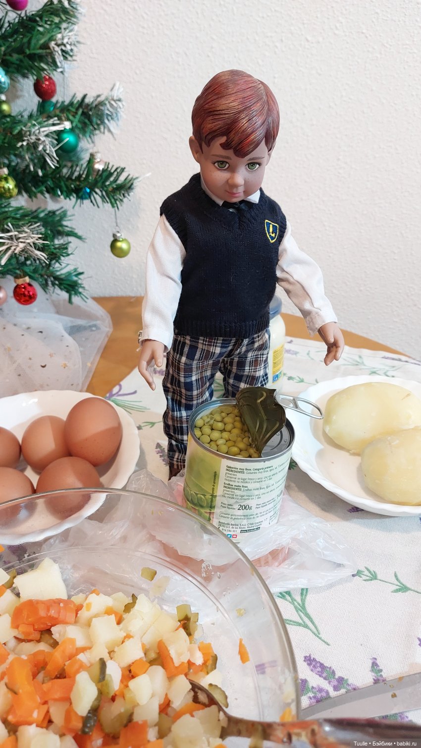 12 виноградин и оливье — Куклы LeeAnn (Denis Bastien) и Marianna Oldenburg: винил (фото 2)