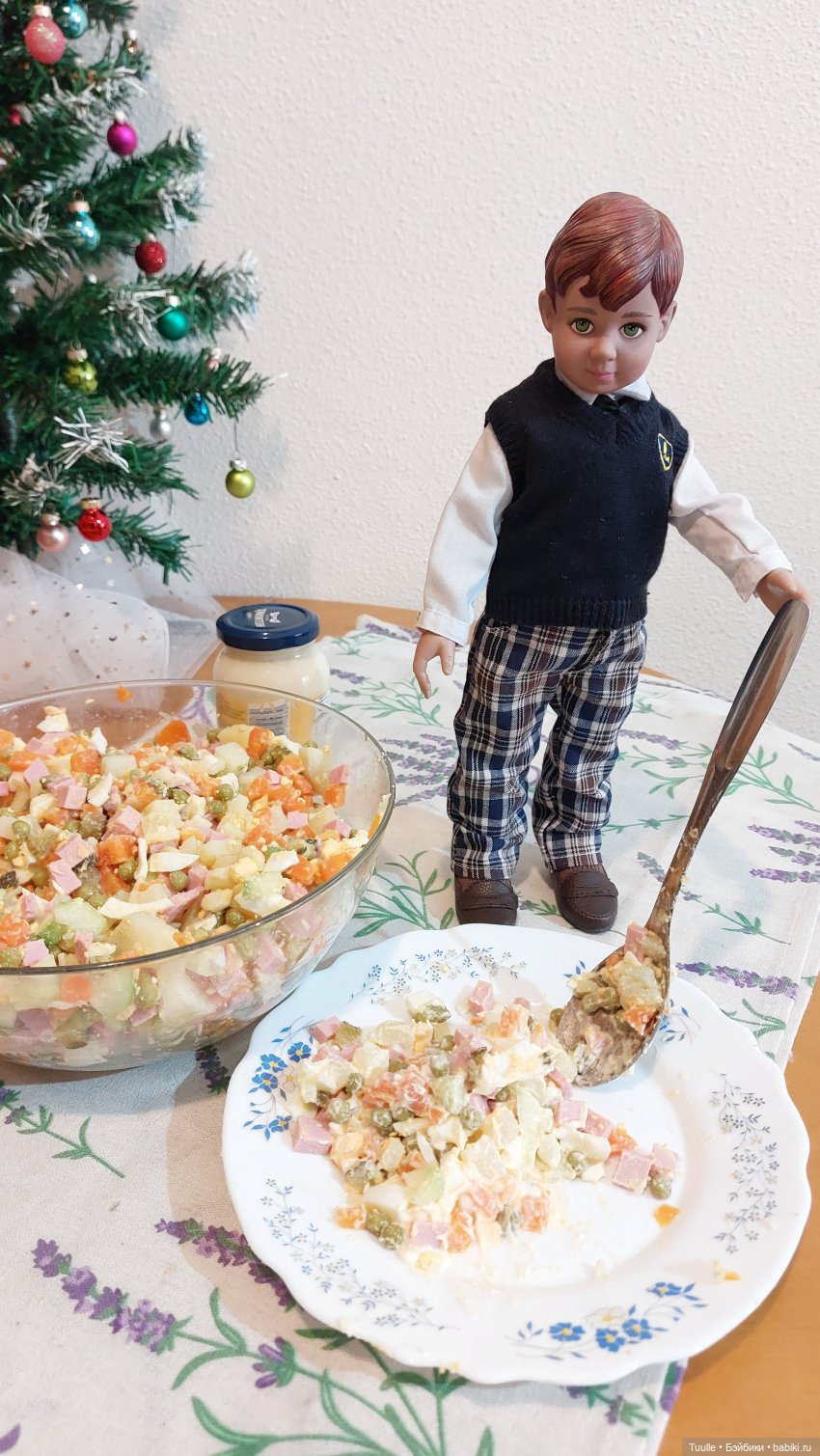 12 виноградин и оливье — Куклы LeeAnn (Denis Bastien) и Marianna Oldenburg: винил (фото 5)