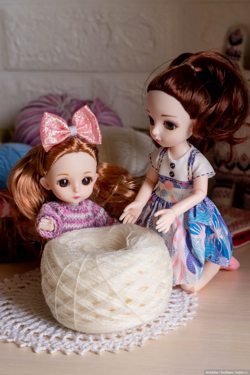 Микро-шаль | Бэйбики Микро-шаль — Одежда и обувь для кукол своими руками: фото