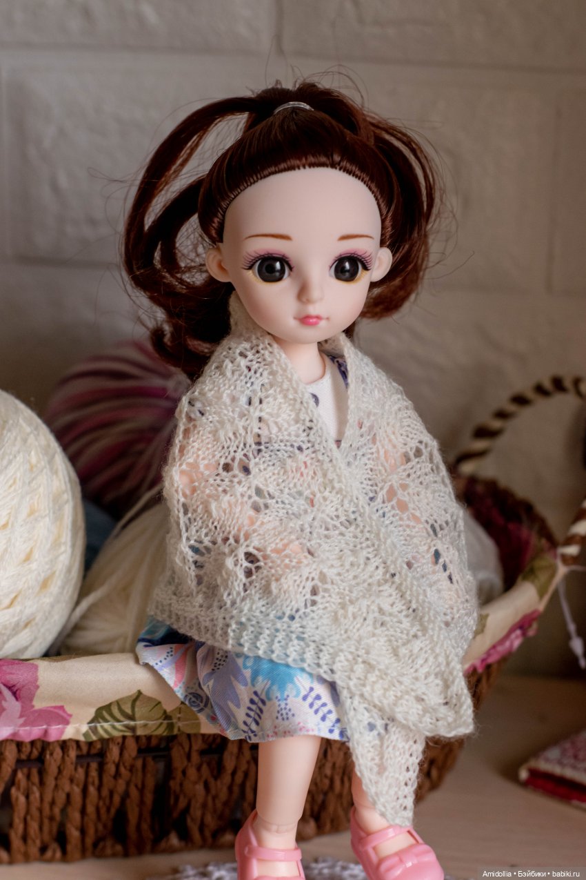 Микро-шаль | Бэйбики Микро-шаль — Одежда и обувь для кукол своими руками: фото (фото 5)