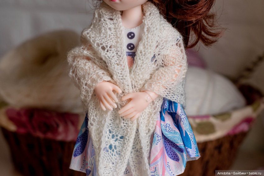 Микро-шаль | Бэйбики Микро-шаль — Одежда и обувь для кукол своими руками: фото (фото 8)