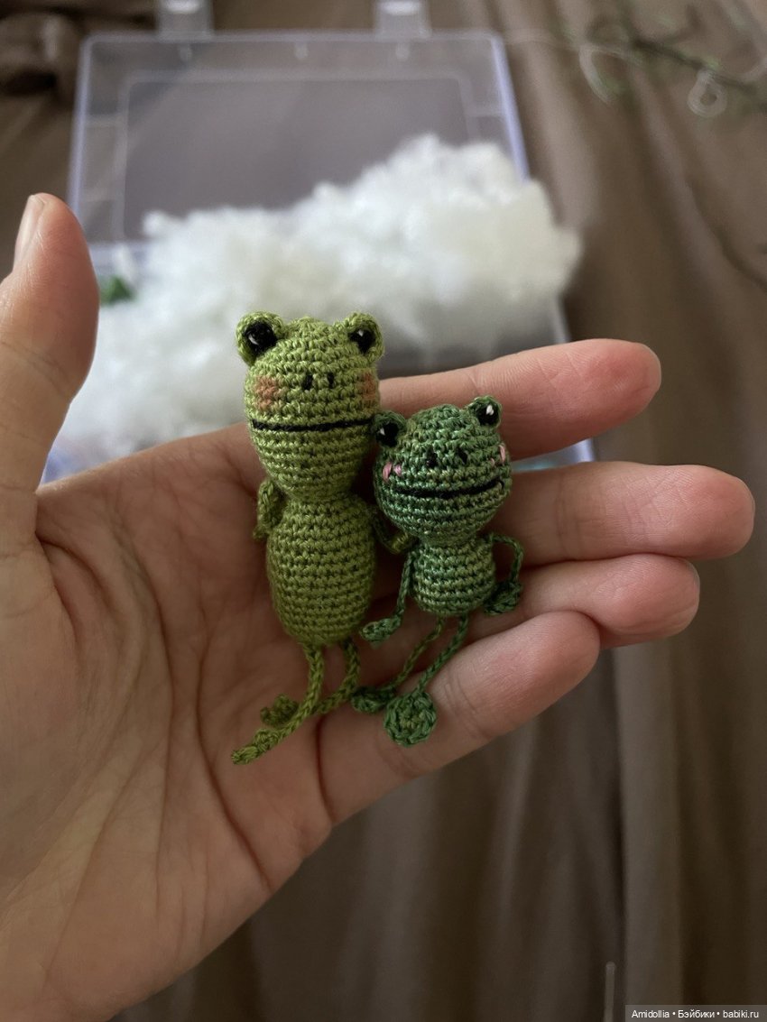 Навязались лягушата — Вязаные игрушки и амигуруми: крючком (фото 9)