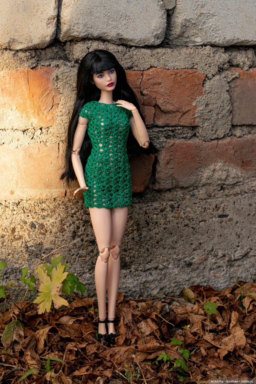 Осеннее настроение и платье в процессе