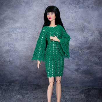 Изумрудное платье