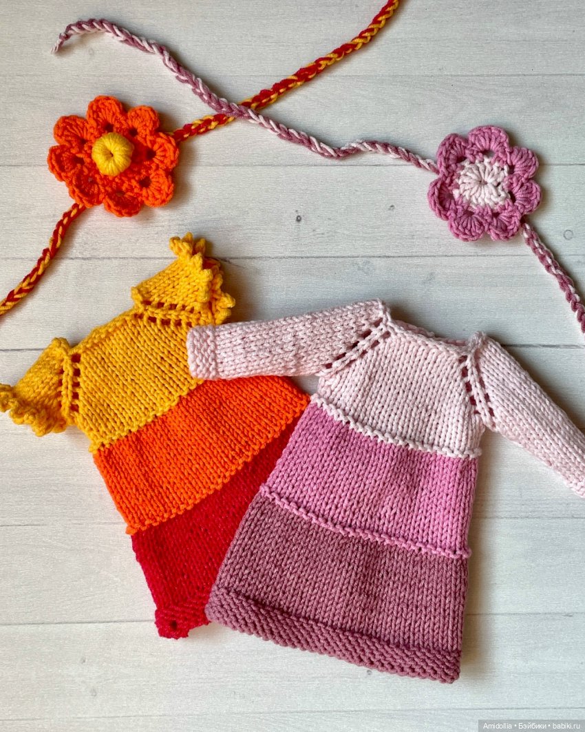 МК Платье с рукавами на Паолу из ЯрнАрт Джинс